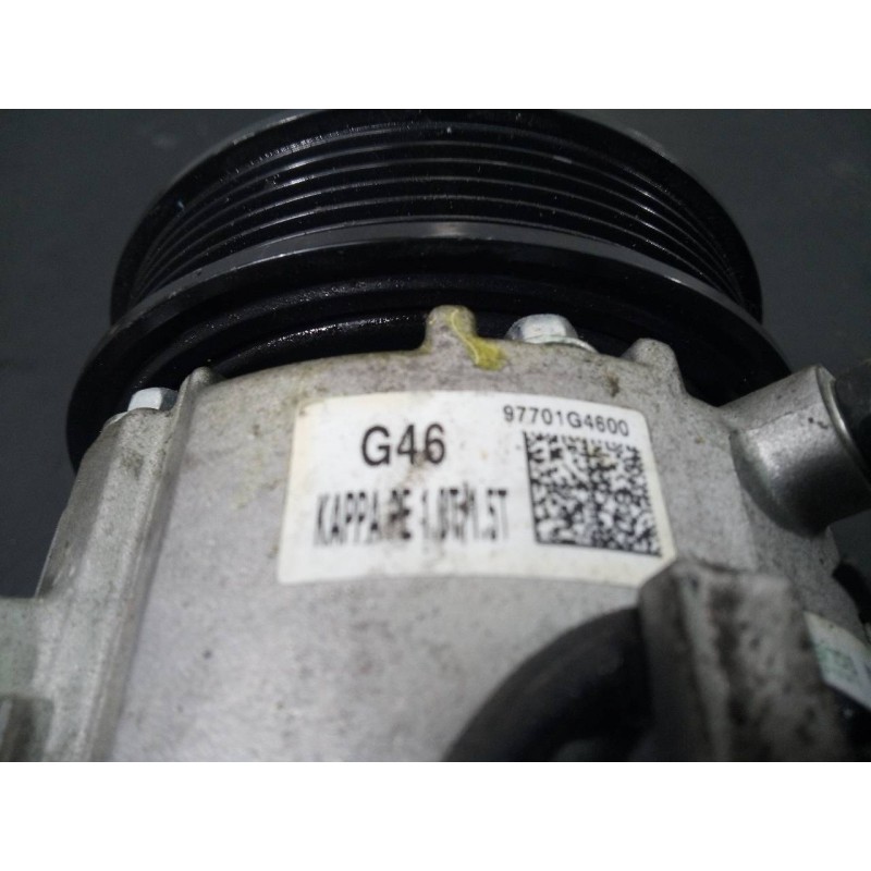 Recambio de compresor aire acondicionado para kia xceed drive referencia OEM IAM 97701G4600 CA500PDPKB04 P3-A2-14-1