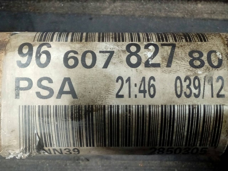 Recambio de transmision delantera izquierda para citroën berlingo station wagon attraction referencia OEM IAM 9660782780  P1-A6-