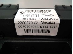 Recambio de cuadro instrumentos para bmw x3 (f25) xdrive 20d referencia OEM IAM 62109283267  E3-A2-36-4 2