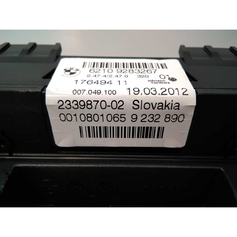 Recambio de cuadro instrumentos para bmw x3 (f25) xdrive 20d referencia OEM IAM 62109283267  E3-A2-36-4