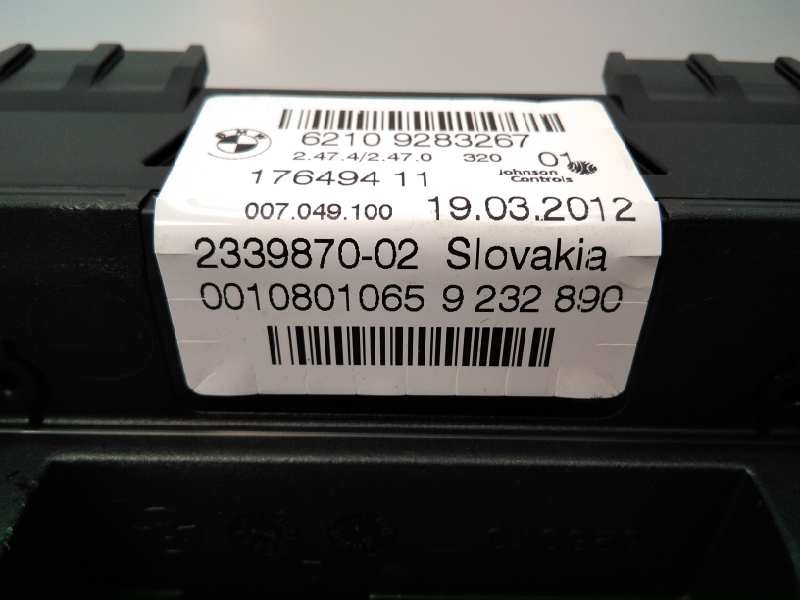 Recambio de cuadro instrumentos para bmw x3 (f25) xdrive 20d referencia OEM IAM 62109283267  E3-A2-36-4