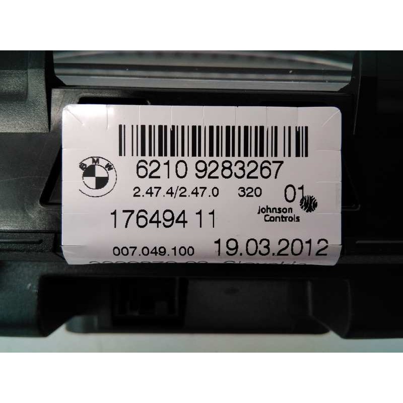 Recambio de cuadro instrumentos para bmw x3 (f25) xdrive 20d referencia OEM IAM 62109283267  E3-A2-36-4