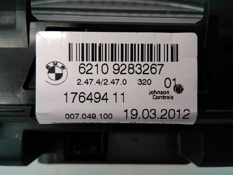 Recambio de cuadro instrumentos para bmw x3 (f25) xdrive 20d referencia OEM IAM 62109283267  E3-A2-36-4