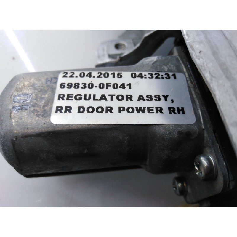 Recambio de elevalunas trasero derecho para toyota verso advance referencia OEM IAM C39429100 857100F041 E2-B4-15-1