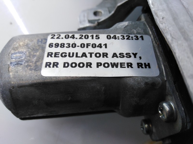 Recambio de elevalunas trasero derecho para toyota verso advance referencia OEM IAM C39429100 857100F041 E2-B4-15-1