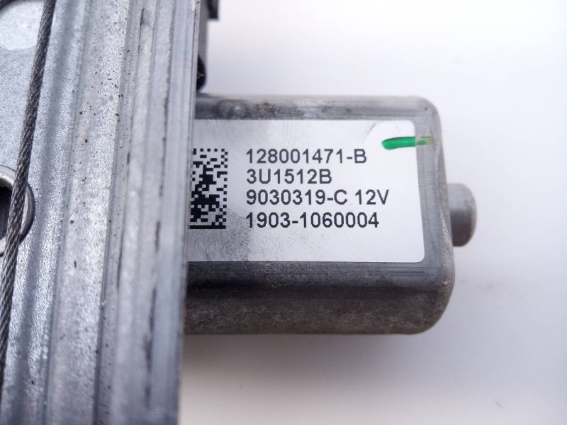 Recambio de elevalunas trasero derecho para dacia lodgy stepway referencia OEM IAM 128001471B 3U1512B E1-A1-36-1