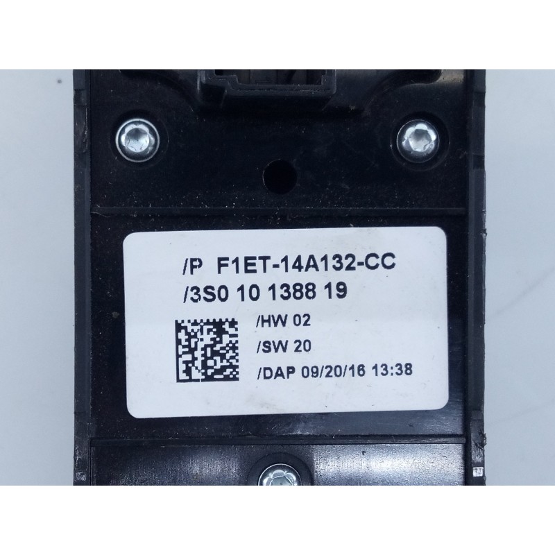 Recambio de mando elevalunas delantero izquierdo para ford c-max (ceu) referencia OEM IAM F1ET14A132CC  E3-B3-25-1