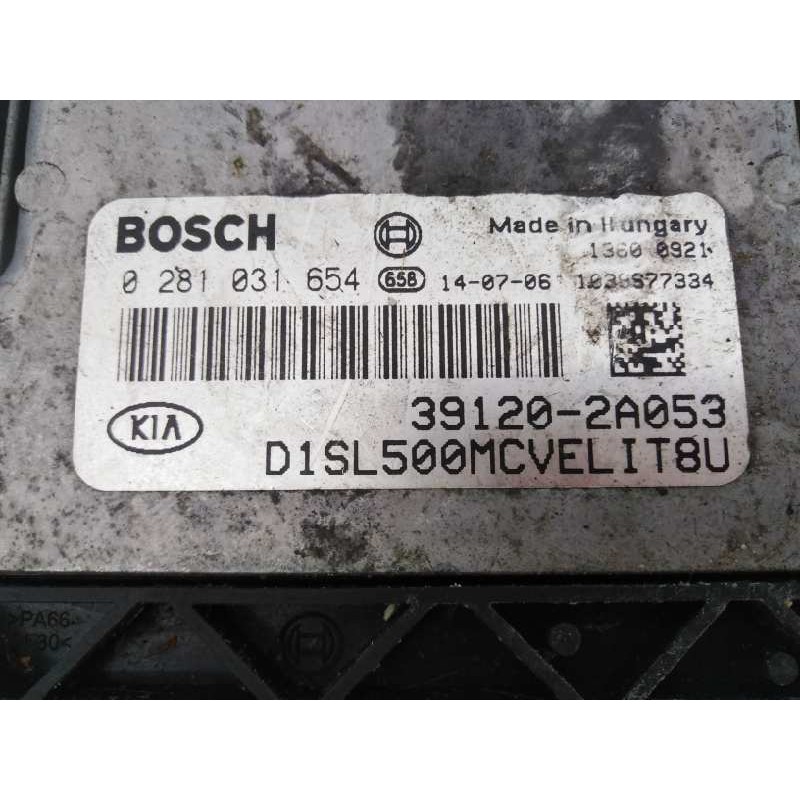 Recambio de centralita motor uce para kia sportage drive 4x2 referencia OEM IAM 391202A053 0281031654 E3-A3-30-3