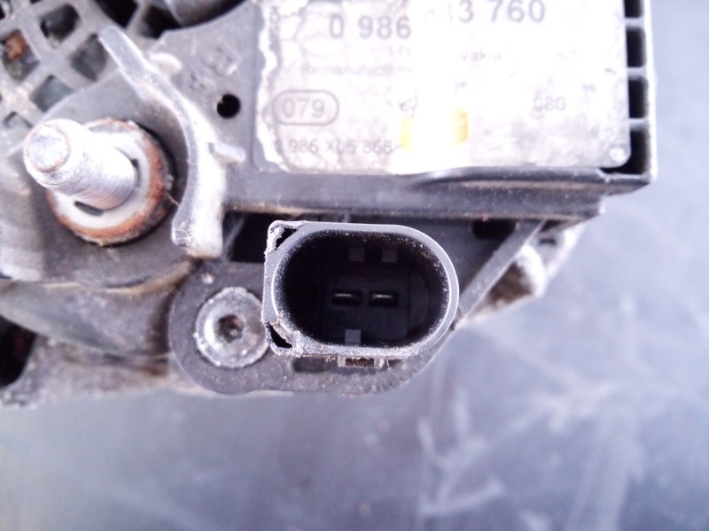 Recambio de alternador para fiat ducato furgón 35 (290) 150 (rs: 3000 mm) (l1h1) referencia OEM IAM 0986083760  P3-A4-15-5