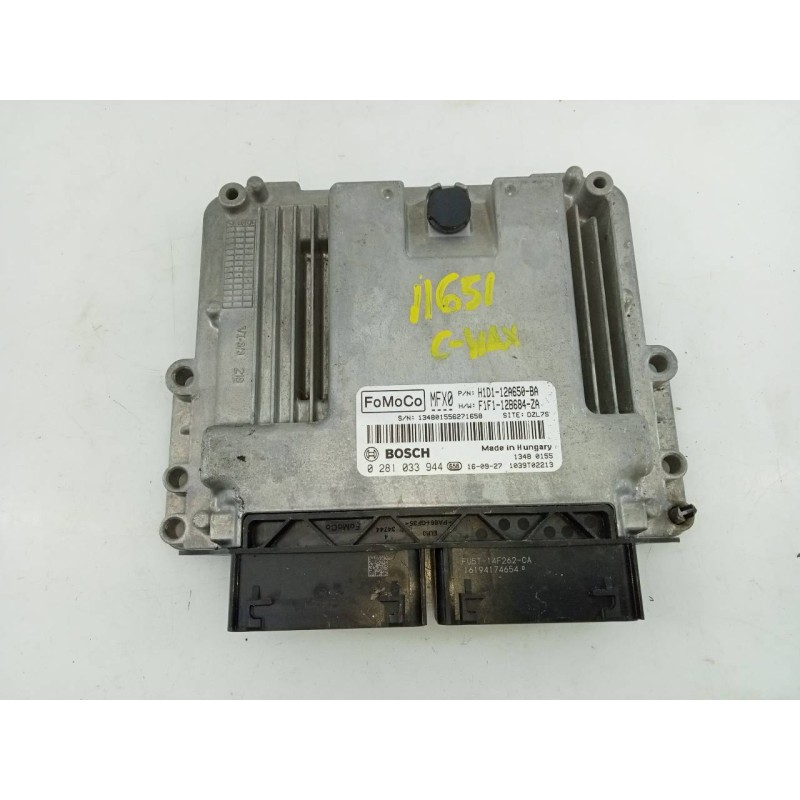 Recambio de centralita motor uce para ford c-max (ceu) trend referencia OEM IAM F1F112B684ZA 0281033944 E3-B3-23-1