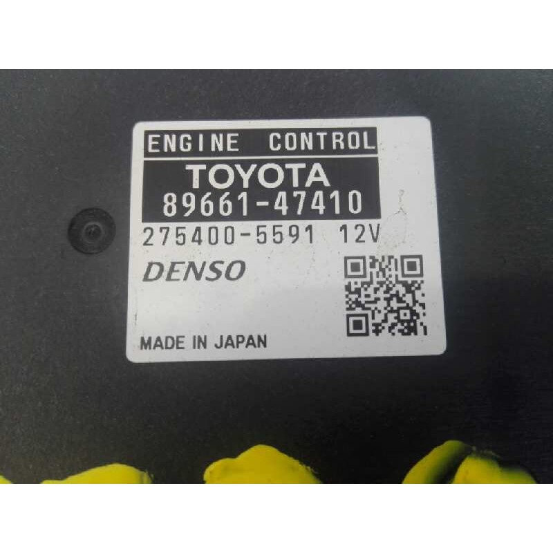 Recambio de centralita motor uce para toyota prius (nhw30) advance referencia OEM IAM 8966147410 2754005591 E3-B2-4-5