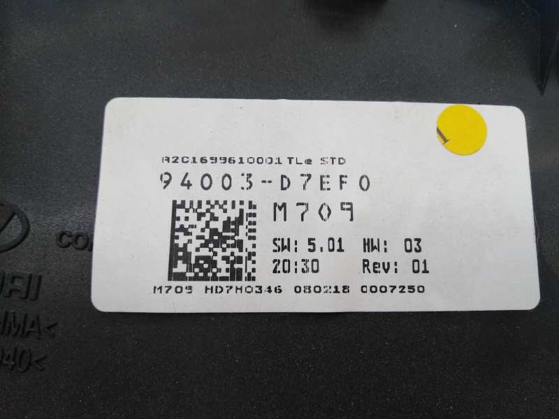 Recambio de cuadro instrumentos para hyundai tucson essence bluedrive 2wd referencia OEM IAM 94003D7EF0  E3-A3-35-3