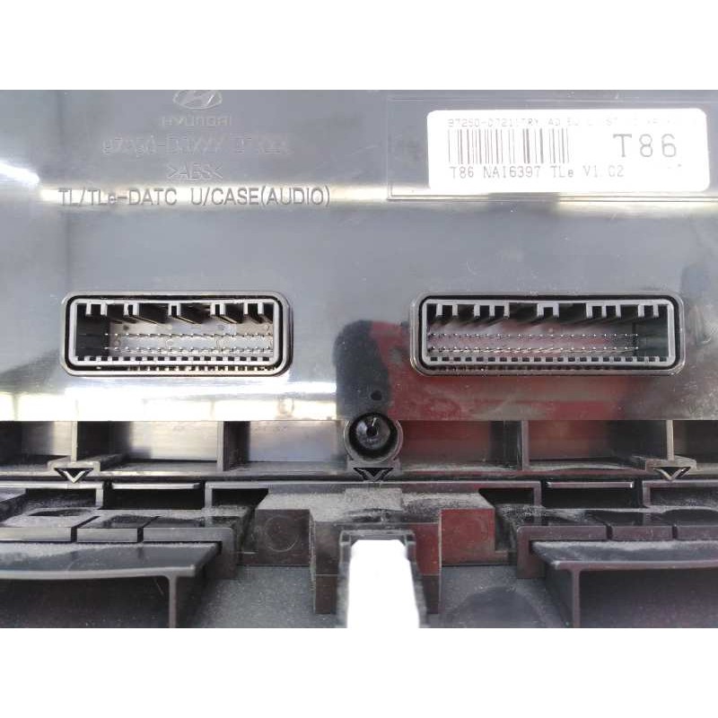 Recambio de mando climatizador para hyundai tucson essence bluedrive 2wd referencia OEM IAM 9725007211  E3-A3-30-4