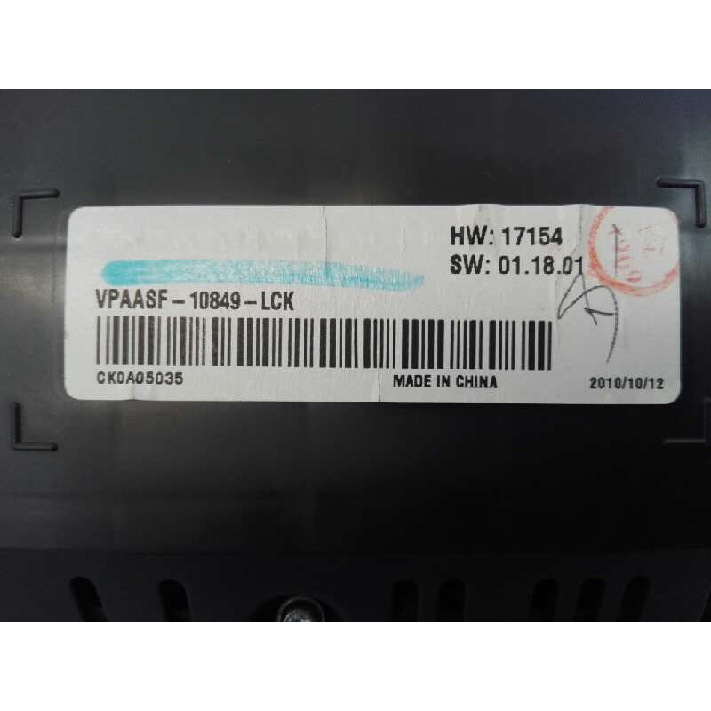 Recambio de cuadro instrumentos para nissan qashqai (j10) acenta referencia OEM IAM 24810BR50E VPAASF10849LCK E3-B4-23-4