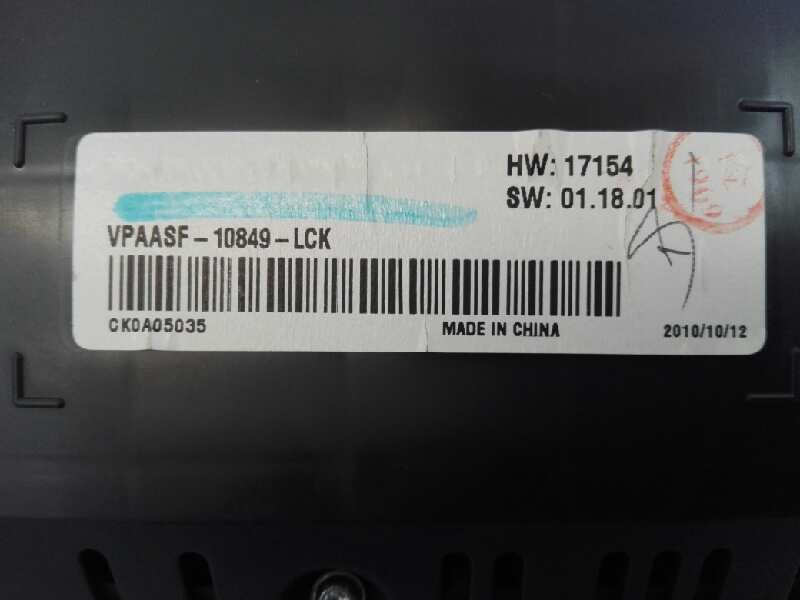 Recambio de cuadro instrumentos para nissan qashqai (j10) acenta referencia OEM IAM 24810BR50E VPAASF10849LCK E3-B4-23-4