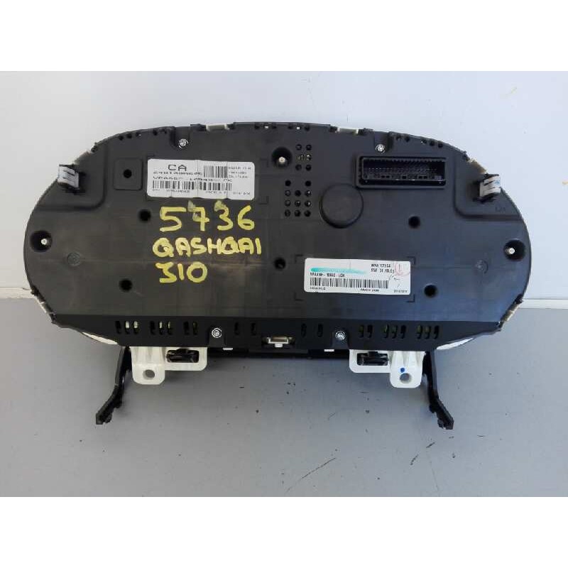 Recambio de cuadro instrumentos para nissan qashqai (j10) acenta referencia OEM IAM 24810BR50E VPAASF10849LCK E3-B4-23-4