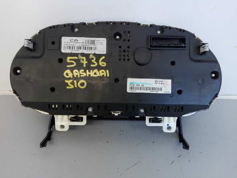 Recambio de cuadro instrumentos para nissan qashqai (j10) acenta referencia OEM IAM 24810BR50E VPAASF10849LCK E3-B4-23-4