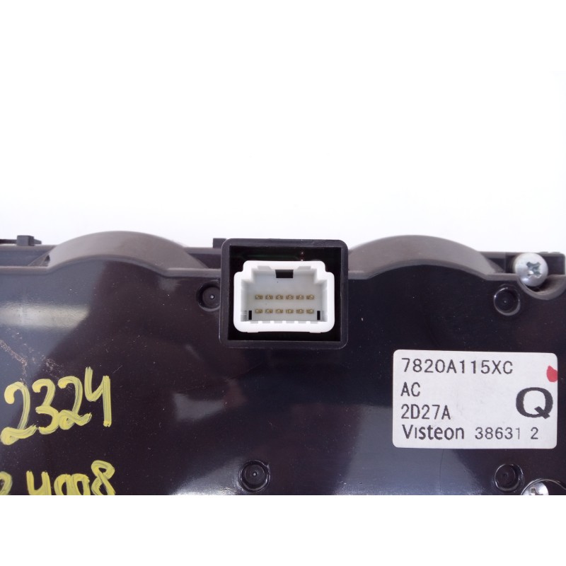 Recambio de mando climatizador para peugeot 4008 allure referencia OEM IAM 7820A115XC 386312 E3-B2-29-4