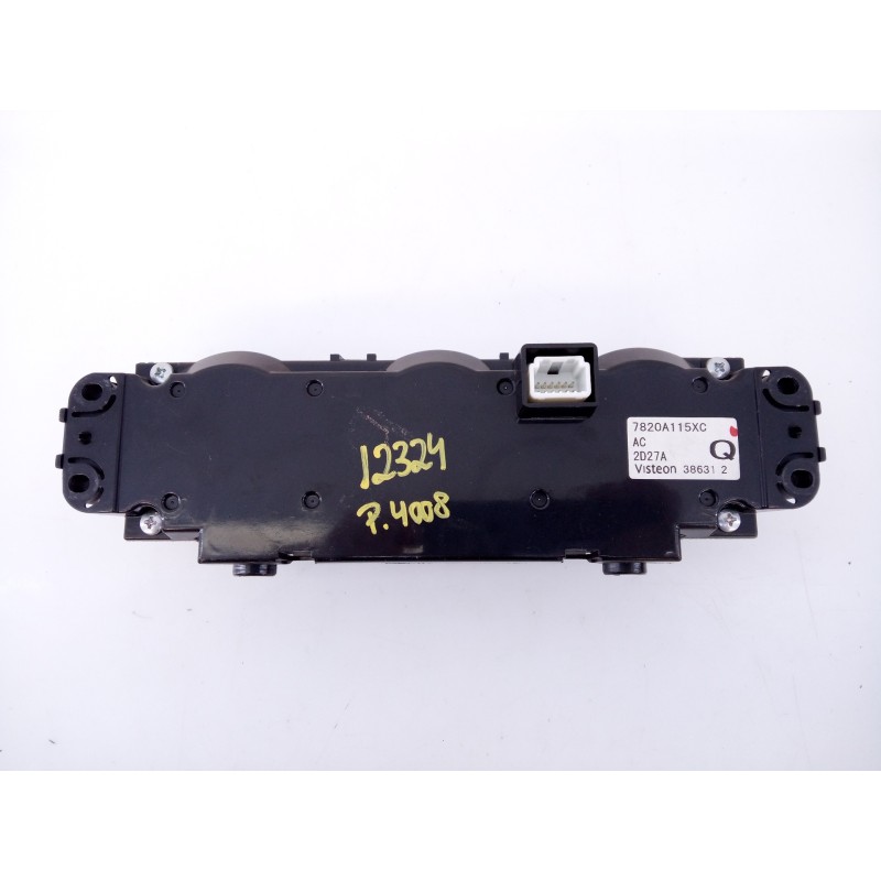 Recambio de mando climatizador para peugeot 4008 allure referencia OEM IAM 7820A115XC 386312 E3-B2-29-4