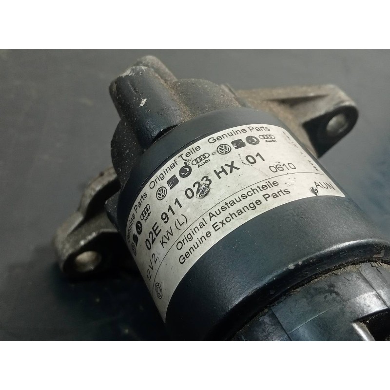 Recambio de motor arranque para audi a3 (8p) 2.0 tdi ambiente referencia OEM IAM 02E911023HX  P3-B7-12-3