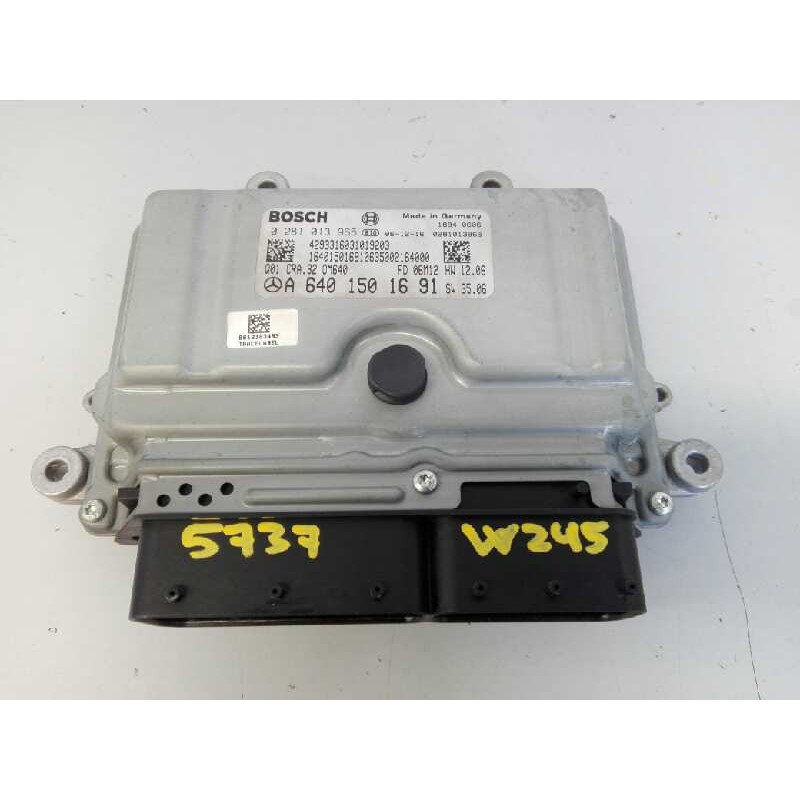 Recambio de centralita motor uce para mercedes-benz clase b (w245) 180 cdi (245.207) referencia OEM IAM A6401501691 0281013965 E