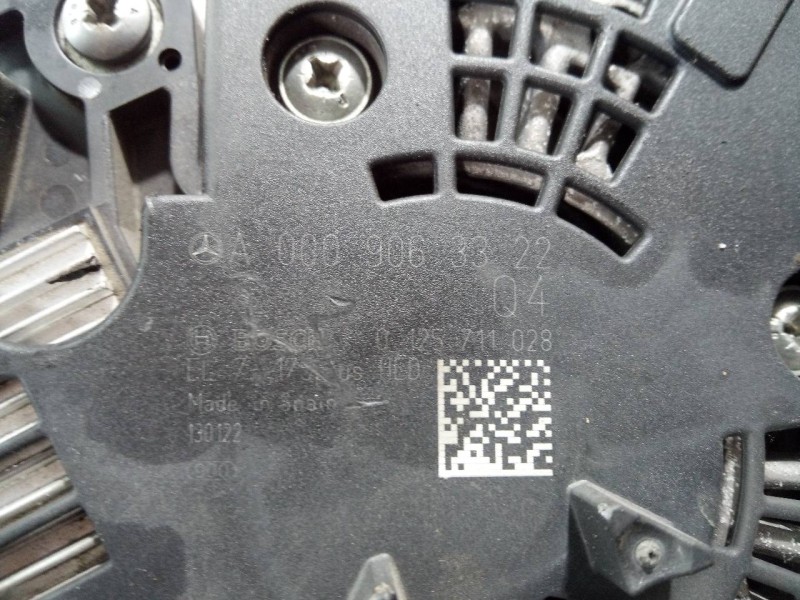 Recambio de alternador para mercedes-benz clase b (w246) b 180 cdi be (246.200) referencia OEM IAM A0009063322  P3-B6-13-4