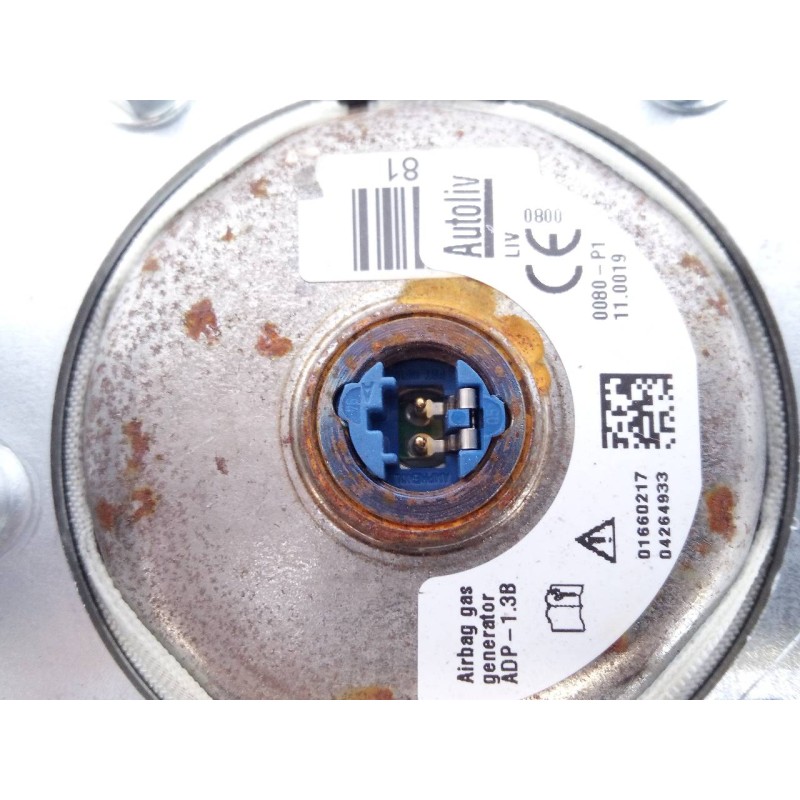 Recambio de airbag delantero derecho para renault clio iv dynamique referencia OEM IAM 985250096R  E1-A1-31-1