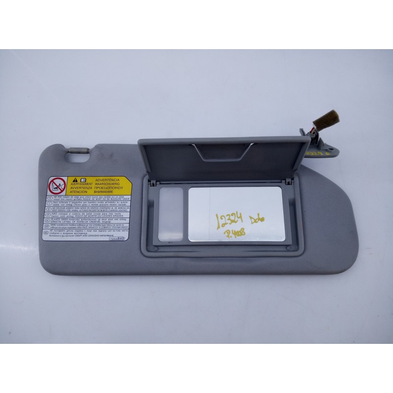 Recambio de parasol derecho para peugeot 4008 allure referencia OEM IAM   E1-A4-31-1