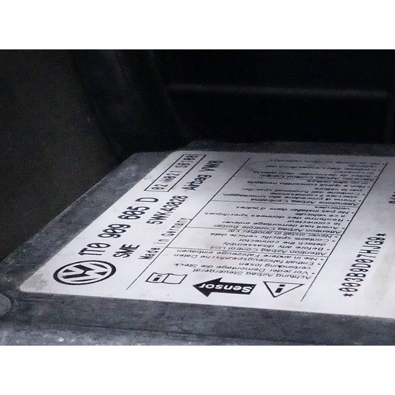 Recambio de centralita airbag para volkswagen touran (1t2) advance referencia OEM IAM 1T0909605D  