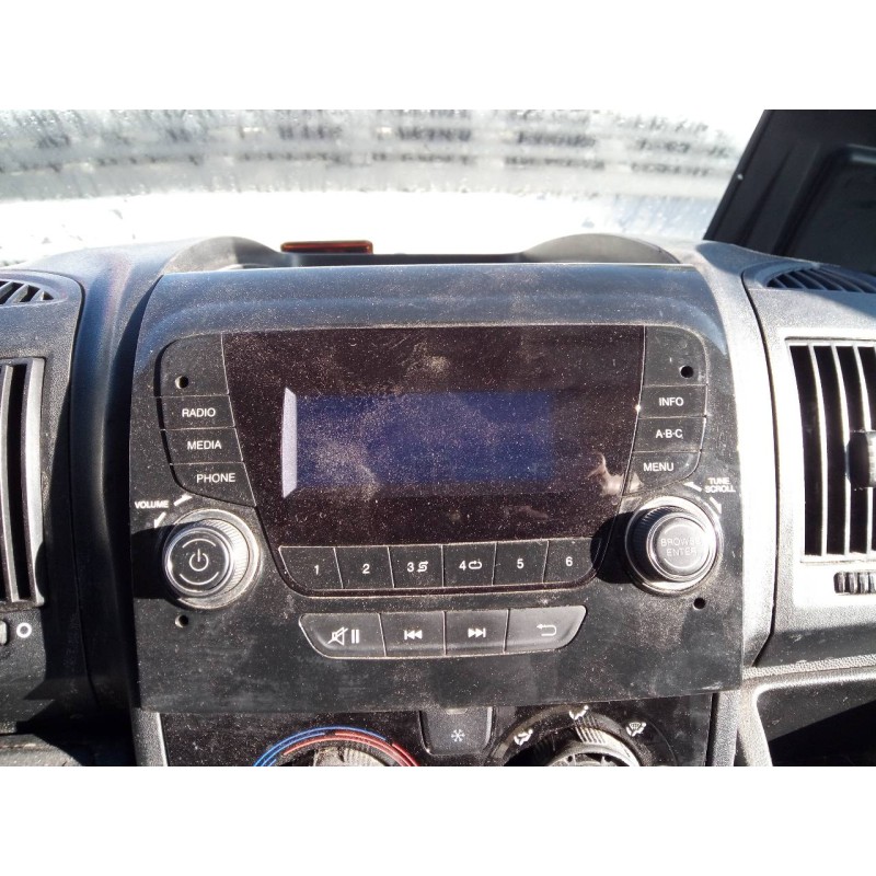 Recambio de sistema audio / radio cd para fiat ducato furgón 35 (290) 150 (rs: 3000 mm) (l1h1) referencia OEM IAM   