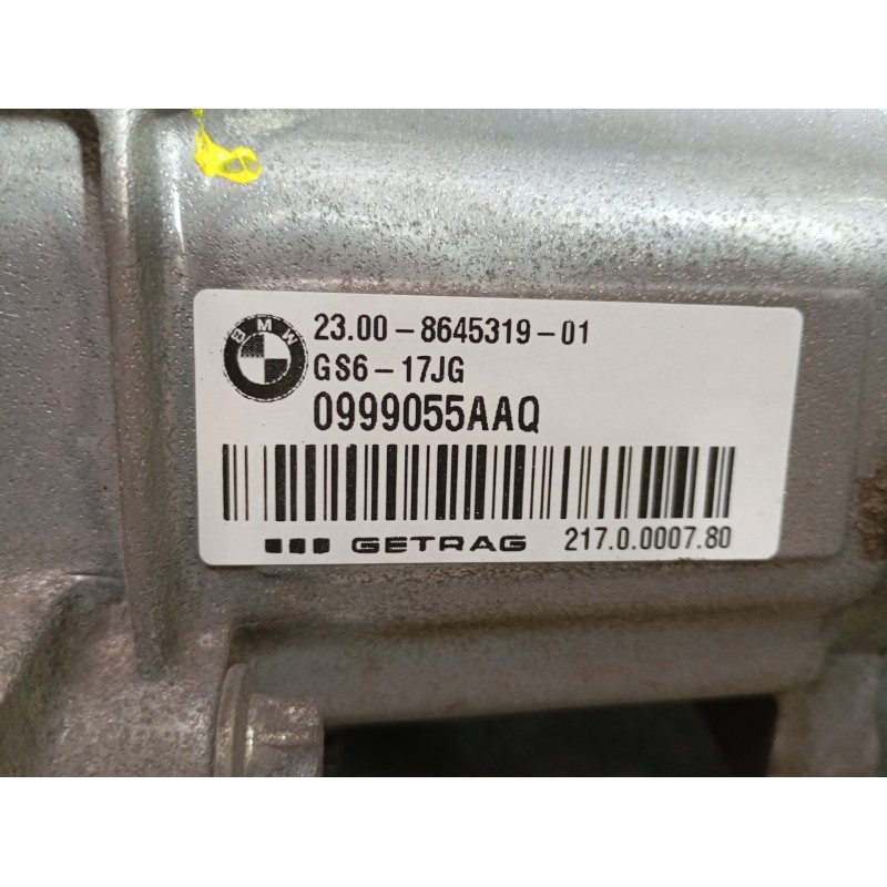 Recambio de caja cambios para bmw serie 1 lim. (f20/f21) 116d referencia OEM IAM GS617DG 0999055 M1-A2-77