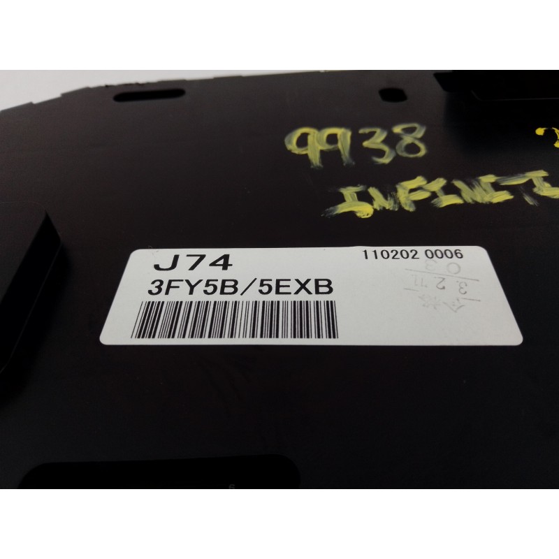Recambio de cuadro instrumentos para infiniti fx fx30d s referencia OEM IAM   E3-B4-55-2
