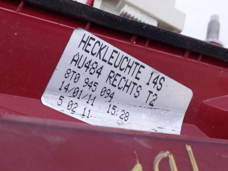 Recambio de piloto trasero derecho porton para audi a5 sportback (8t) 2.0 tdi (105kw) referencia OEM IAM 8T0945094  E1-A1-36-1