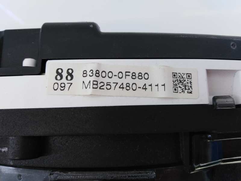 Recambio de cuadro instrumentos para toyota verso advance referencia OEM IAM 838000F880 MB2574804111 E3-B2-13-1