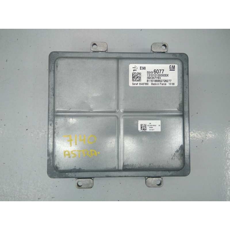 Recambio de centralita motor uce para opel astra k lim. 5türig selective pro start/stop referencia OEM IAM 55496077 395357783 E3