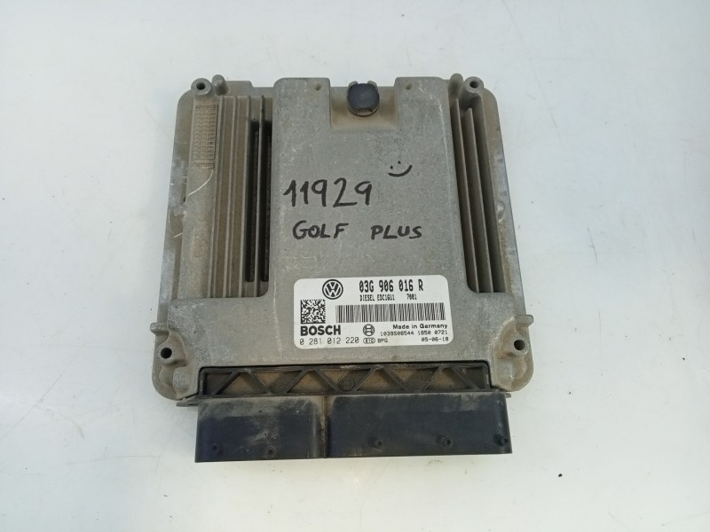Recambio de centralita motor uce para volkswagen golf plus (5m1) bluemotion edition referencia OEM IAM 03G906016R 0281012220 E2-