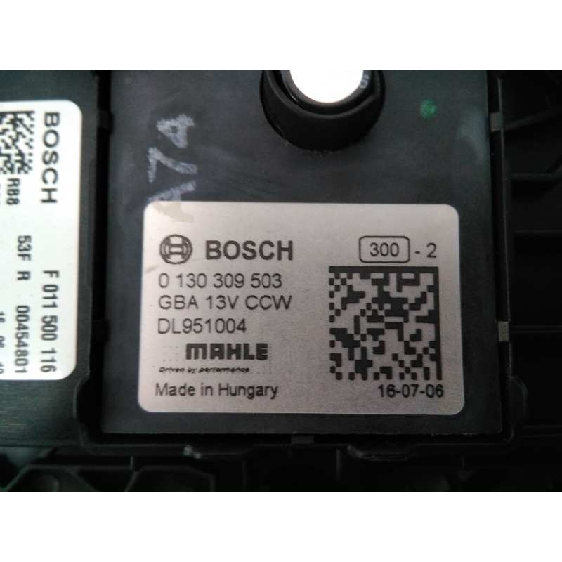 Recambio de ventilador calefaccion para opel astra k lim. 5türig selective pro start/stop referencia OEM IAM 0130309503 F0115001