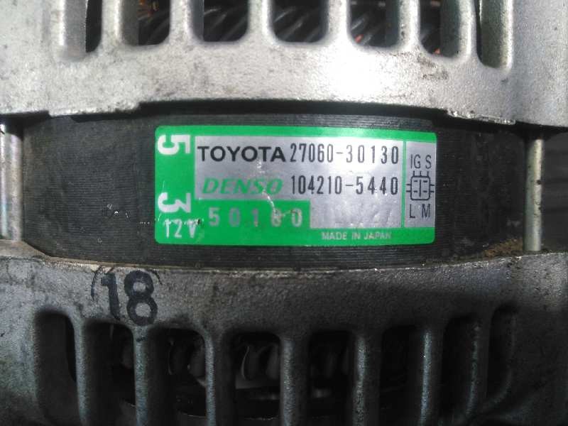 Recambio de alternador para toyota land cruiser (j15) gx referencia OEM IAM 2706030130 1042105440 P3-A4-12-4
