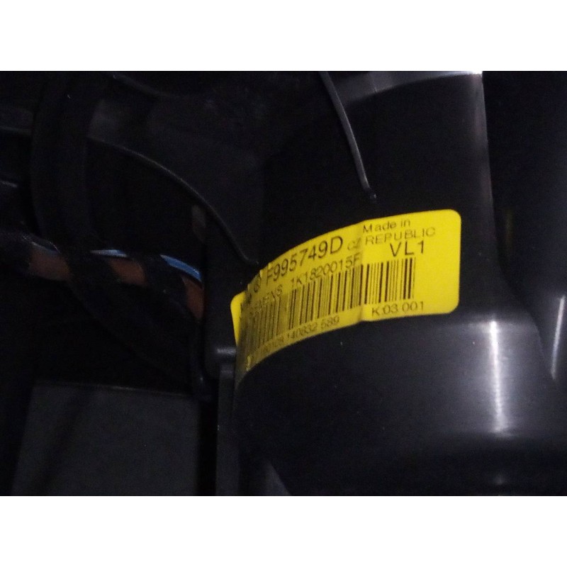 Recambio de ventilador calefaccion para volkswagen touran (1t2) advance referencia OEM IAM 1K1820015F  