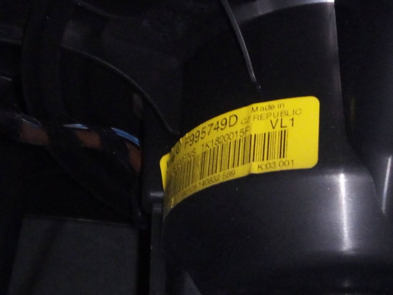 Recambio de ventilador calefaccion para volkswagen touran (1t2) advance referencia OEM IAM 1K1820015F  