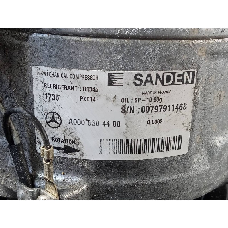 Recambio de compresor aire acondicionado para mercedes-benz clase c (w205) lim. c 220 cdi bluetec (205.004) referencia OEM IAM A