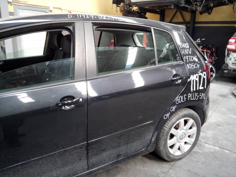 Recambio de puerta trasera izquierda para volkswagen golf plus (5m1) bluemotion edition referencia OEM IAM   