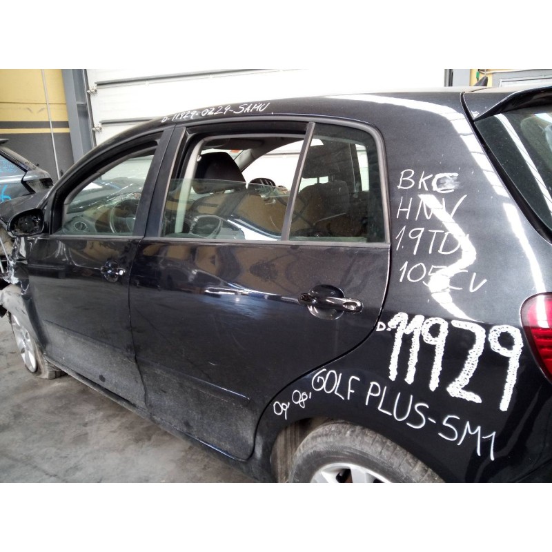 Recambio de puerta trasera izquierda para volkswagen golf plus (5m1) bluemotion edition referencia OEM IAM   