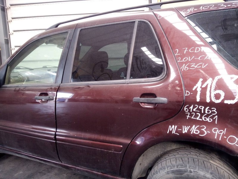 Recambio de puerta trasera izquierda para mercedes-benz clase m (w163) 270 cdi (163.113) referencia OEM IAM   