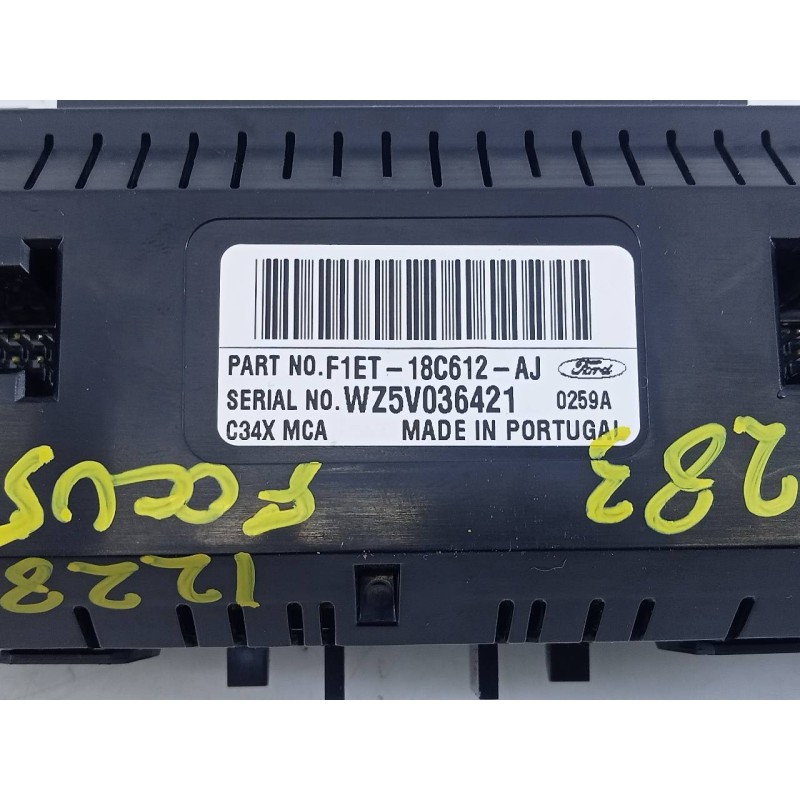 Recambio de mando climatizador para ford focus turn. titanium referencia OEM IAM F1ET18C612AJ WZ5V036421 E3-B3-29-3