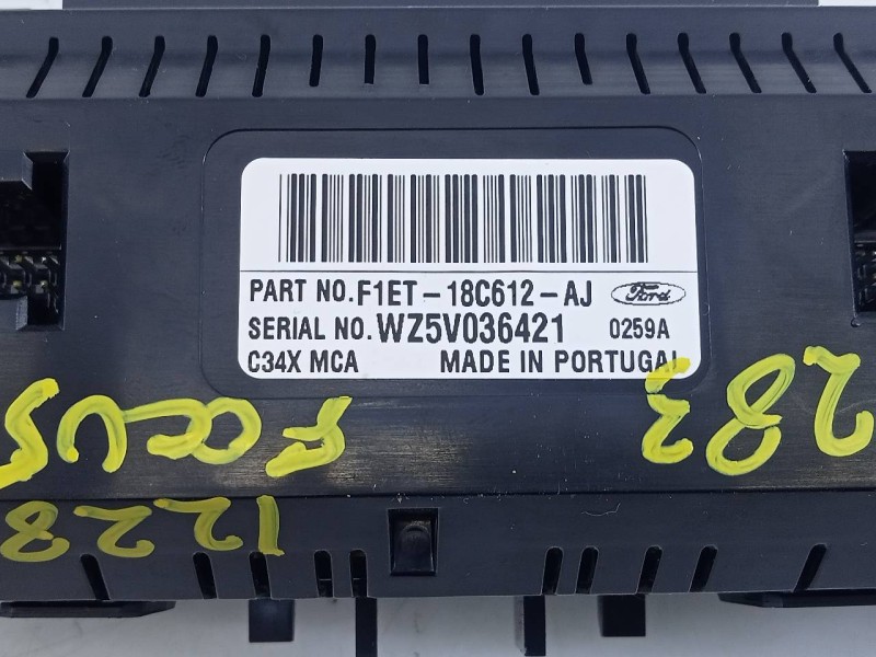 Recambio de mando climatizador para ford focus turn. titanium referencia OEM IAM F1ET18C612AJ WZ5V036421 E3-B3-29-3
