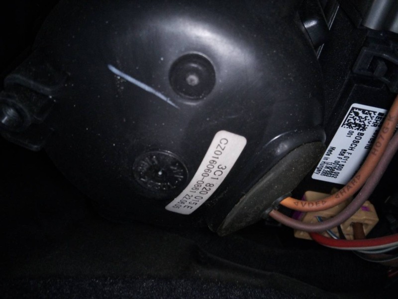 Recambio de ventilador calefaccion para volkswagen golf plus (5m1) bluemotion edition referencia OEM IAM 3C1820015E  