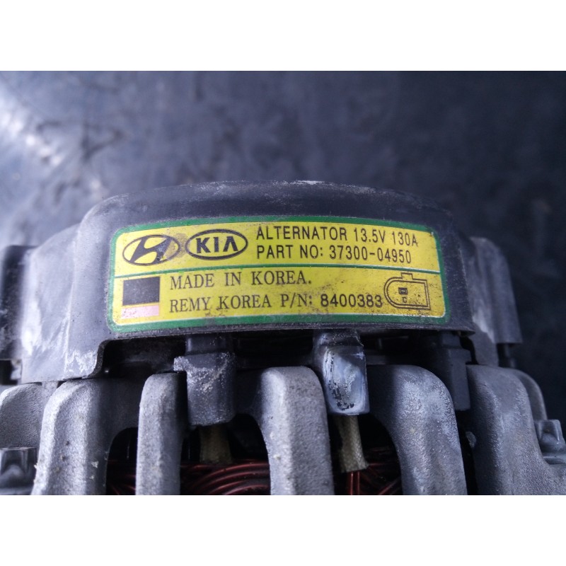 Recambio de alternador para hyundai i30 fastback tecno referencia OEM IAM 3730004950  P3-A4-29-2