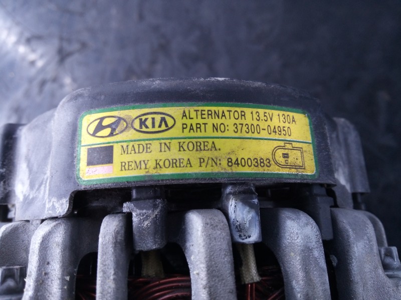 Recambio de alternador para hyundai i30 fastback tecno referencia OEM IAM 3730004950  P3-A4-29-2