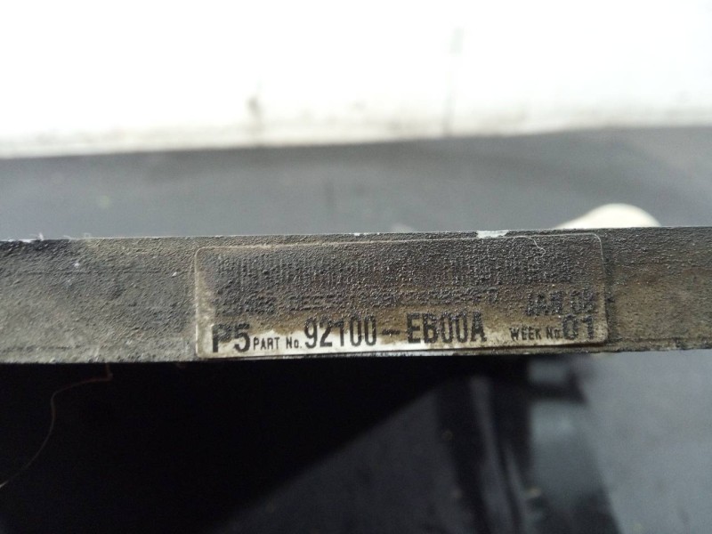 Recambio de condensador / radiador aire acondicionado para nissan pathfinder (r51) 2.5 dci se referencia OEM IAM 92100EB00A  P2-